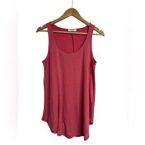 Zenana Pink Sleeveless Top Size Medium